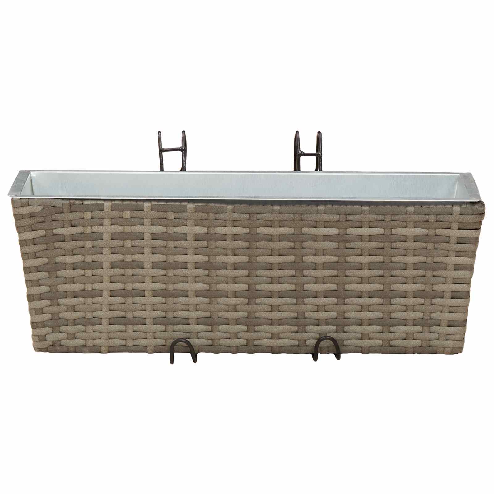 Turėklas 2 vnt. Pilka 50 x 17 x 17 cm Metalas Turėklas 2 vnt. Pilka 50 x 17 x 17 cm Metalas - Image 6