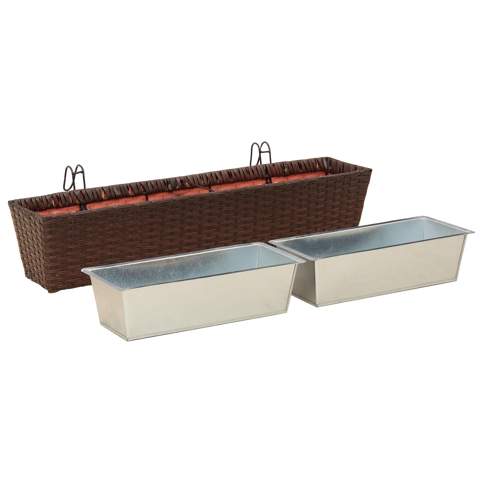 Turėklas 2 vnt. Ruda 80 x 17 x 17 cm Metalas Turėklas 2 vnt. Ruda 80 x 17 x 17 cm Metalas - Image 5