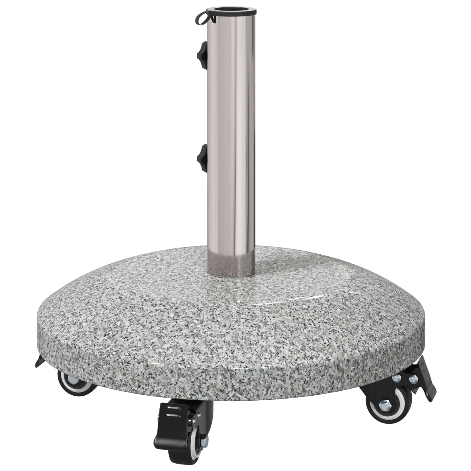 Granito skėčio stovas su ratais 4-5 cm stulpui 27.2 kg Pilka Granito skėčio stovas su ratais 4-5 cm stulpui 27.2 kg Pilka - Image 7