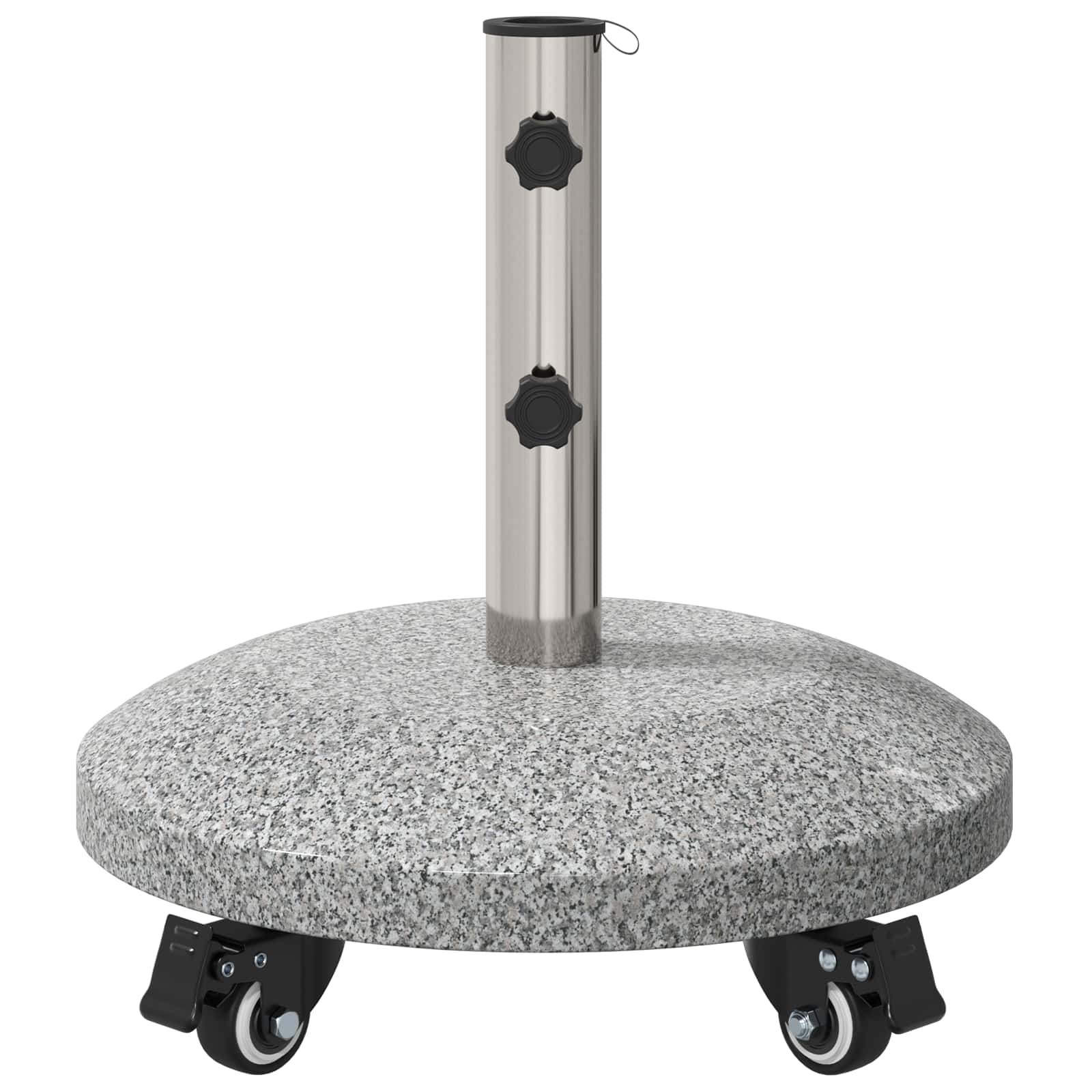 Granito skėčio stovas su ratais 4-5 cm stulpui 27.2 kg Pilka Granito skėčio stovas su ratais 4-5 cm stulpui 27.2 kg Pilka - Image 5