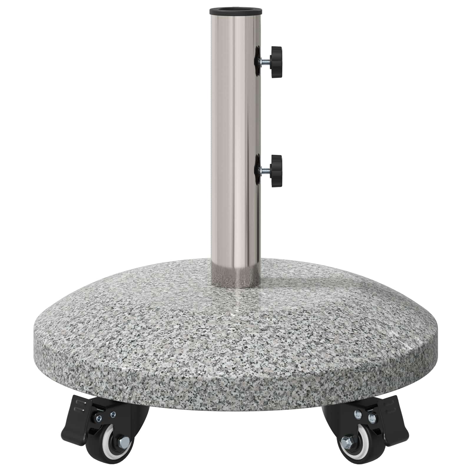 Granito skėčio stovas su ratais 4-5 cm stulpui 27.2 kg Pilka Granito skėčio stovas su ratais 4-5 cm stulpui 27.2 kg Pilka - Image 6