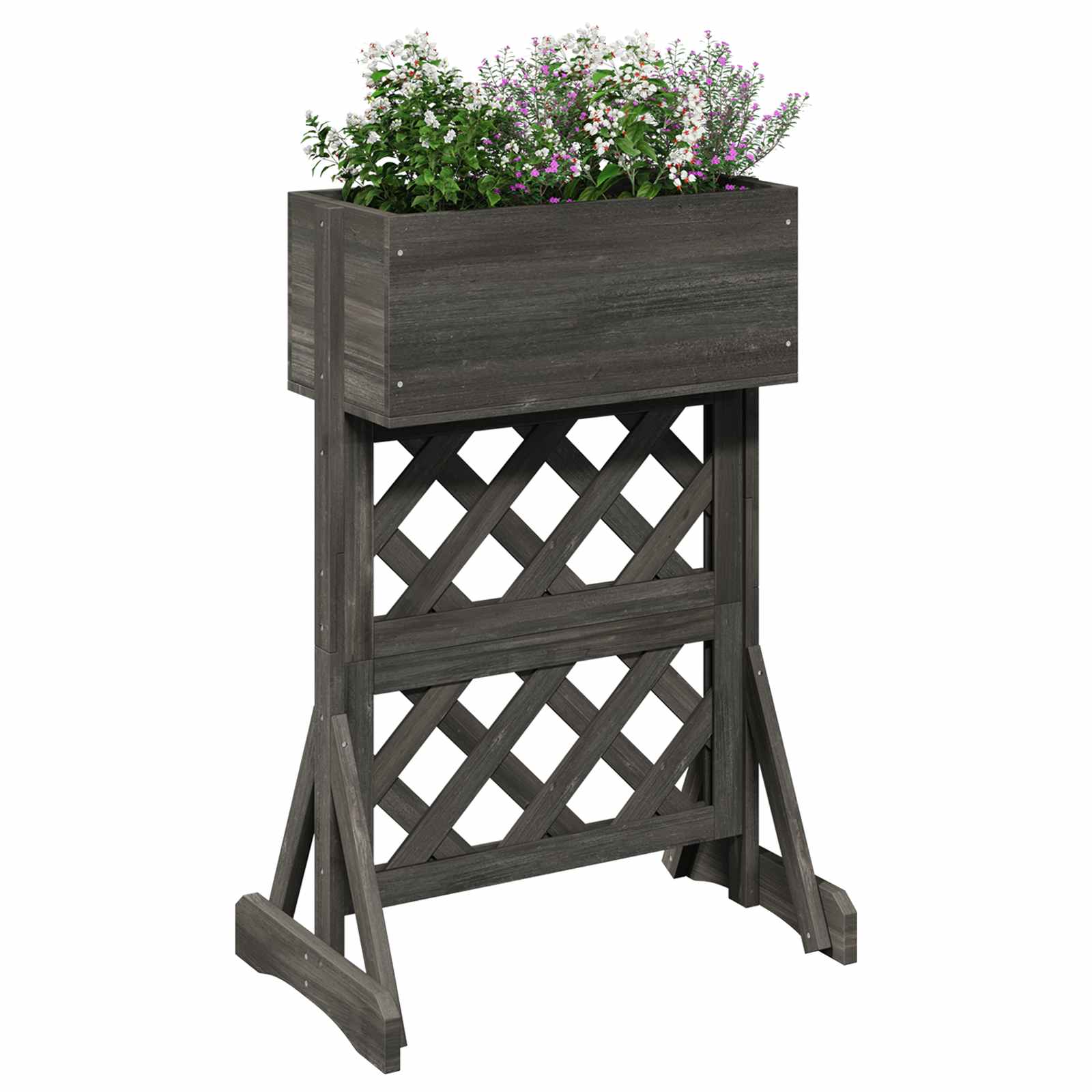 Vertikalus sodinimo trellis Pilka 48 x 30 x 70,5 cm Vertikalus sodinimo trellis Pilka 48 x 30 x 70,5 cm - Image 4