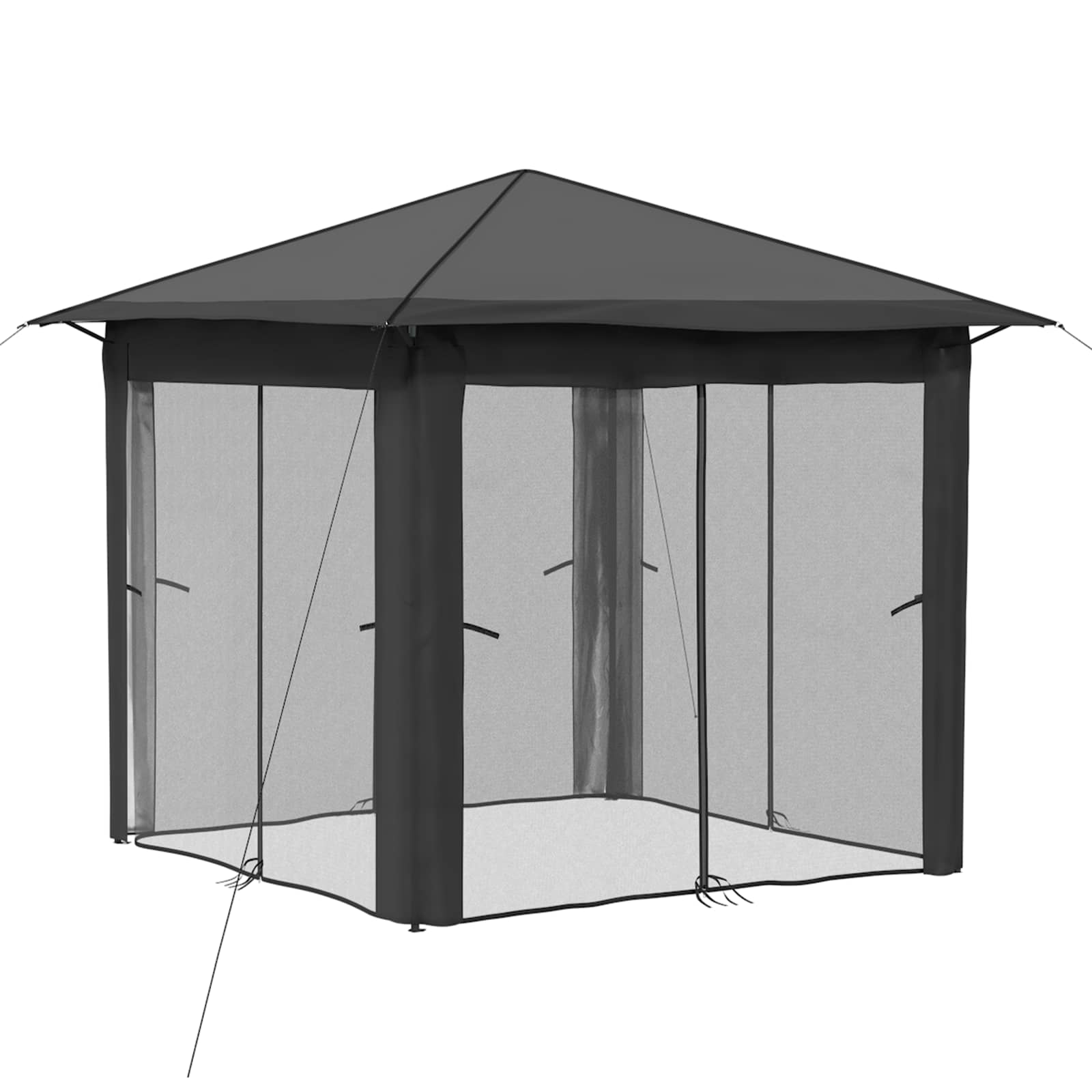 Paviljonas su 4 šoninėmis sienomis 2,6 x 2,6 m Paviljonas su 4 šoninėmis sienomis 2,6 x 2,6 m - Image 4