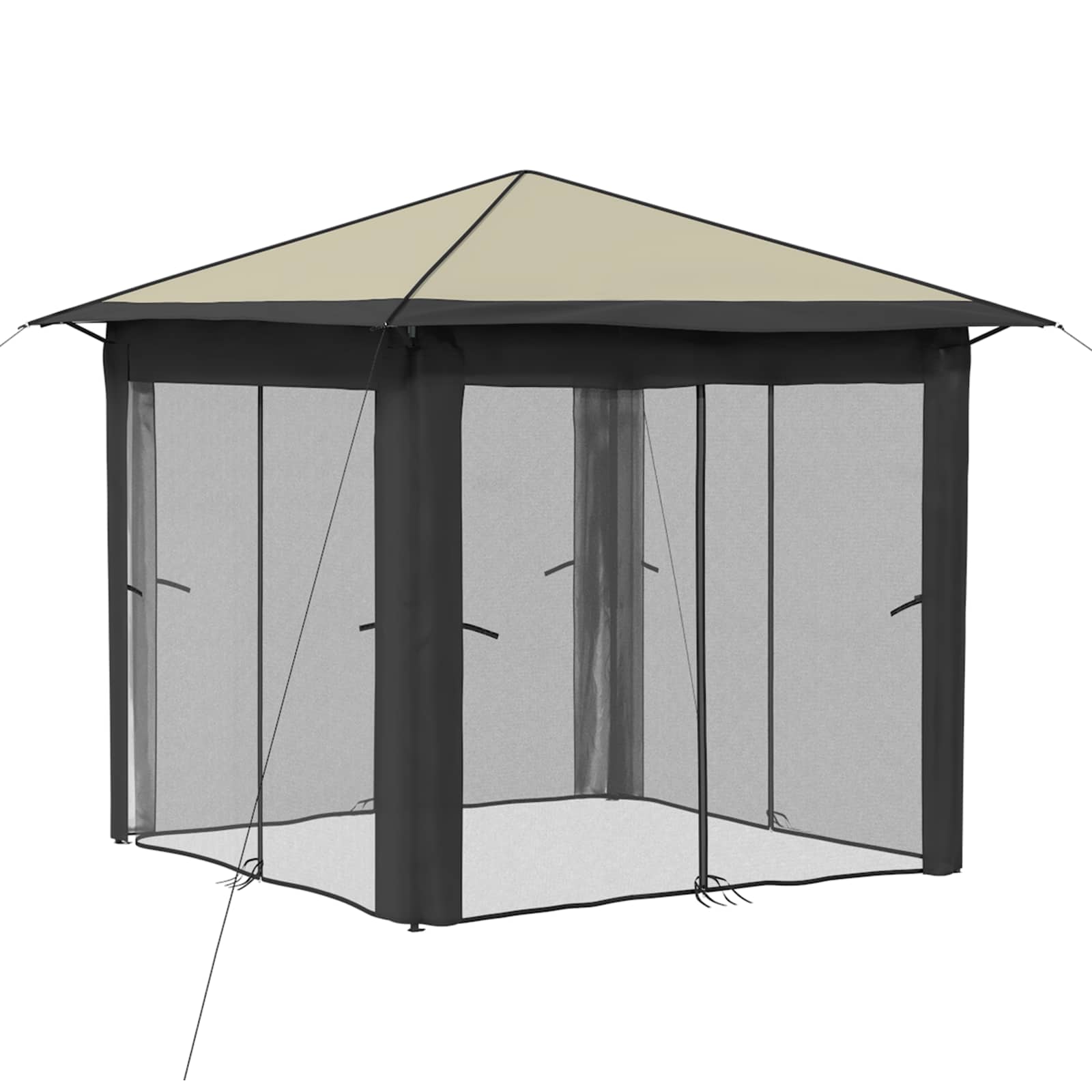 Paviljonas su 4 šoninėmis sienomis 2,6 x 2,6 m Paviljonas su 4 šoninėmis sienomis 2,6 x 2,6 m - Image 4
