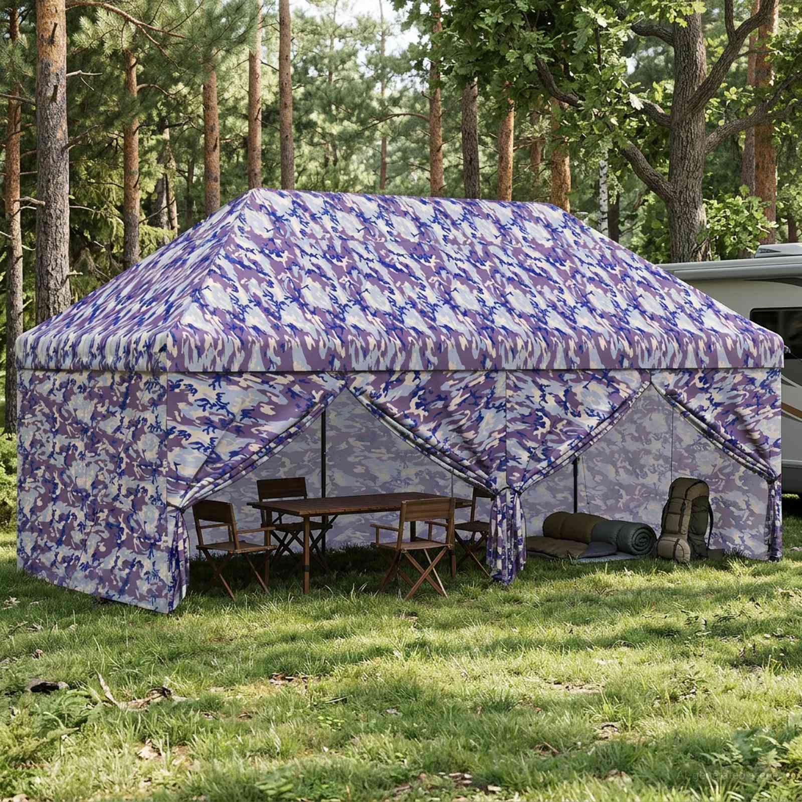 Pop-up Gazebo su 4 Šoninėmis Sienelėmis 3 x 6 m Pop-up Gazebo su 4 Šoninėmis Sienelėmis 3 x 6 m - Image 2
