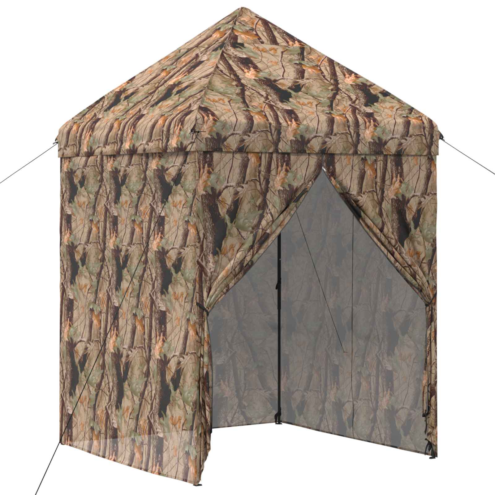 Pop-up Gazebo su 4 Šoninėmis Sienelėmis 3 x 3 m Miško maskuotė Pop-up Gazebo su 4 Šoninėmis Sienelėmis 3 x 3 m Miško maskuotė - Image 3