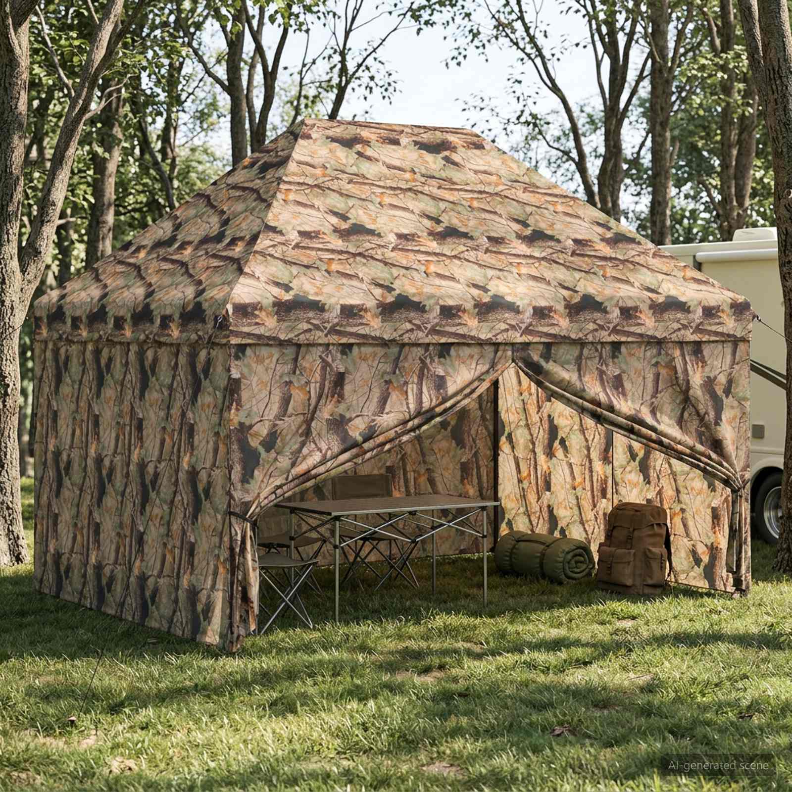 Pop-up Gazebo su 4 Šoninėmis Sienelėmis 3 x 4,5 m Pop-up Gazebo su 4 Šoninėmis Sienelėmis 3 x 4,5 m - Image 2