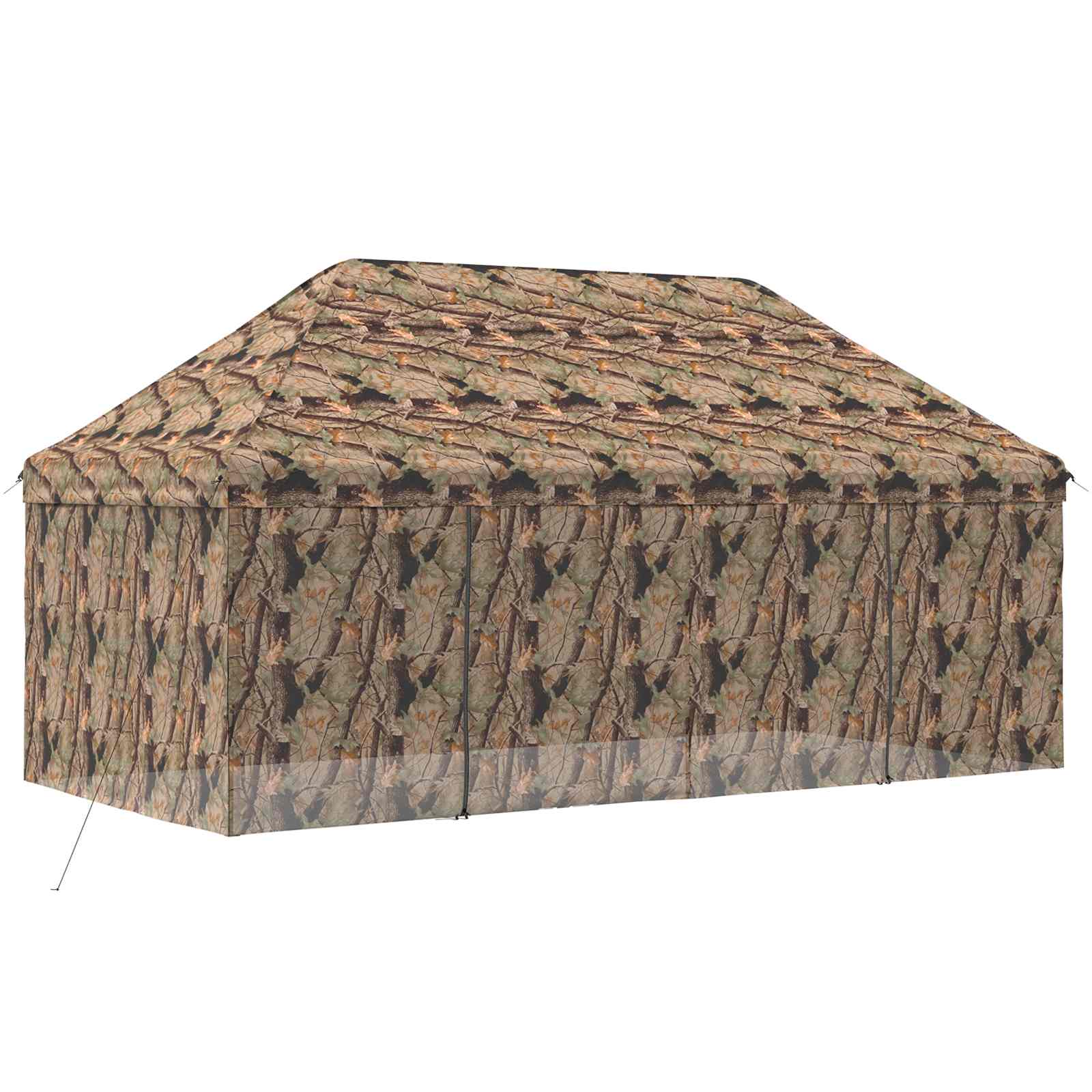 Pop-up Gazebo su 4 Šoninėmis Sienelėmis 3 x 6 m Miško maskuotė Pop-up Gazebo su 4 Šoninėmis Sienelėmis 3 x 6 m Miško maskuotė - Image 4