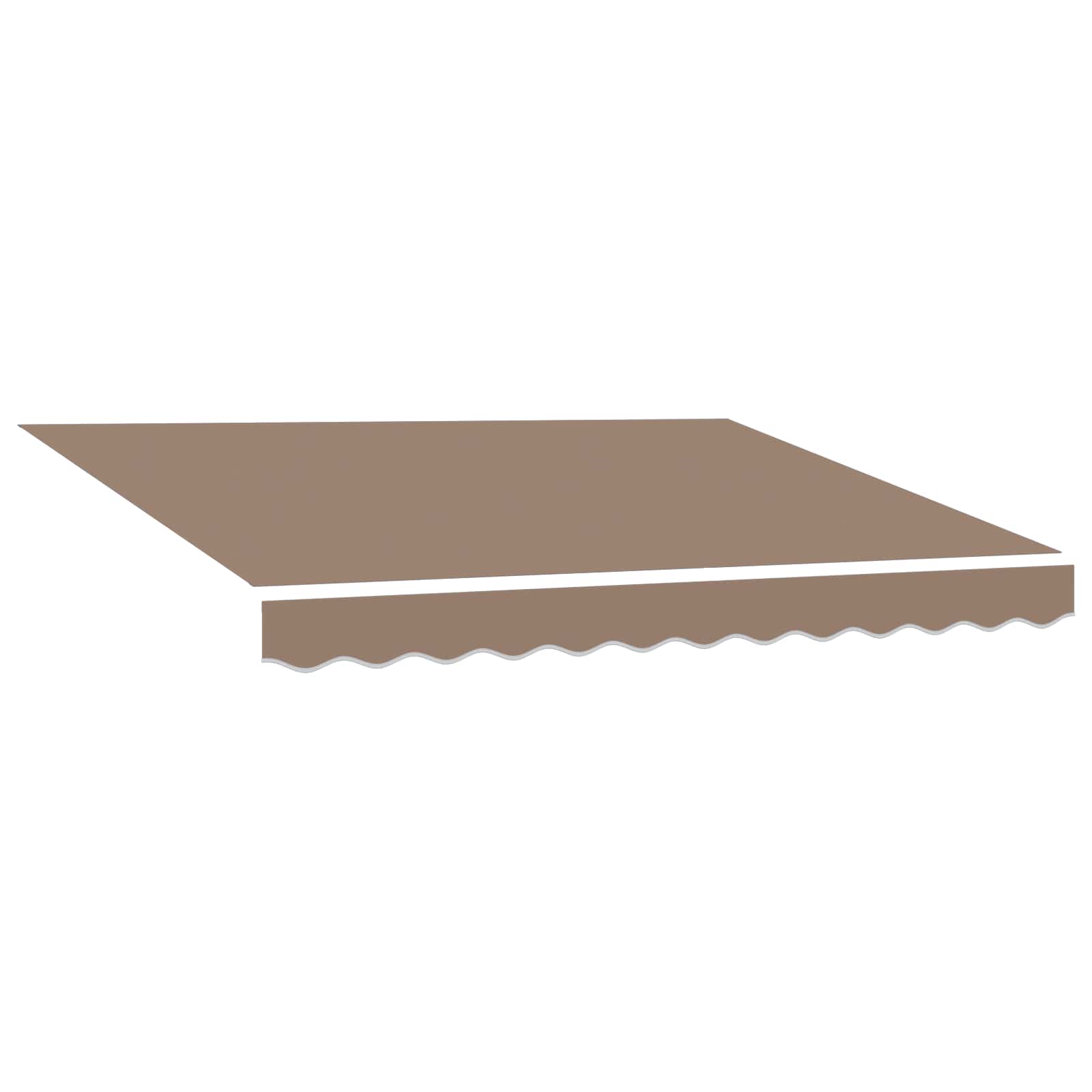 Markizės pakaitinis audinys Taupe 481 x 295 cm Poliesteris Markizės pakaitinis audinys Taupe 481 x 295 cm Poliesteris - Image 3