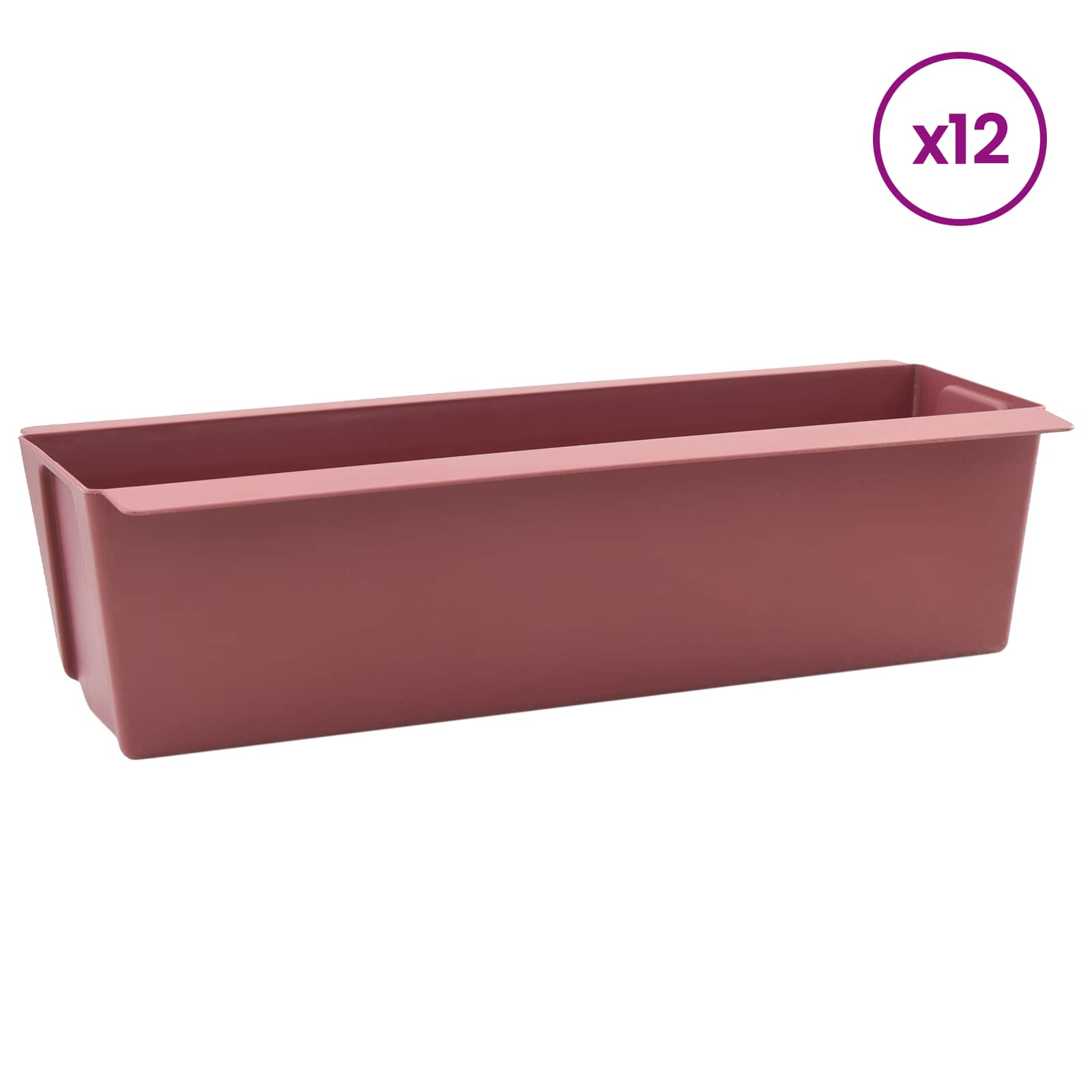 Gėlių dėžės Euro paletėms 12 vnt. Ruda 36,5 x 14 x 9,5 cm Gėlių dėžės Euro paletėms 12 vnt. Ruda 36,5 x 14 x 9,5 cm - Image 4