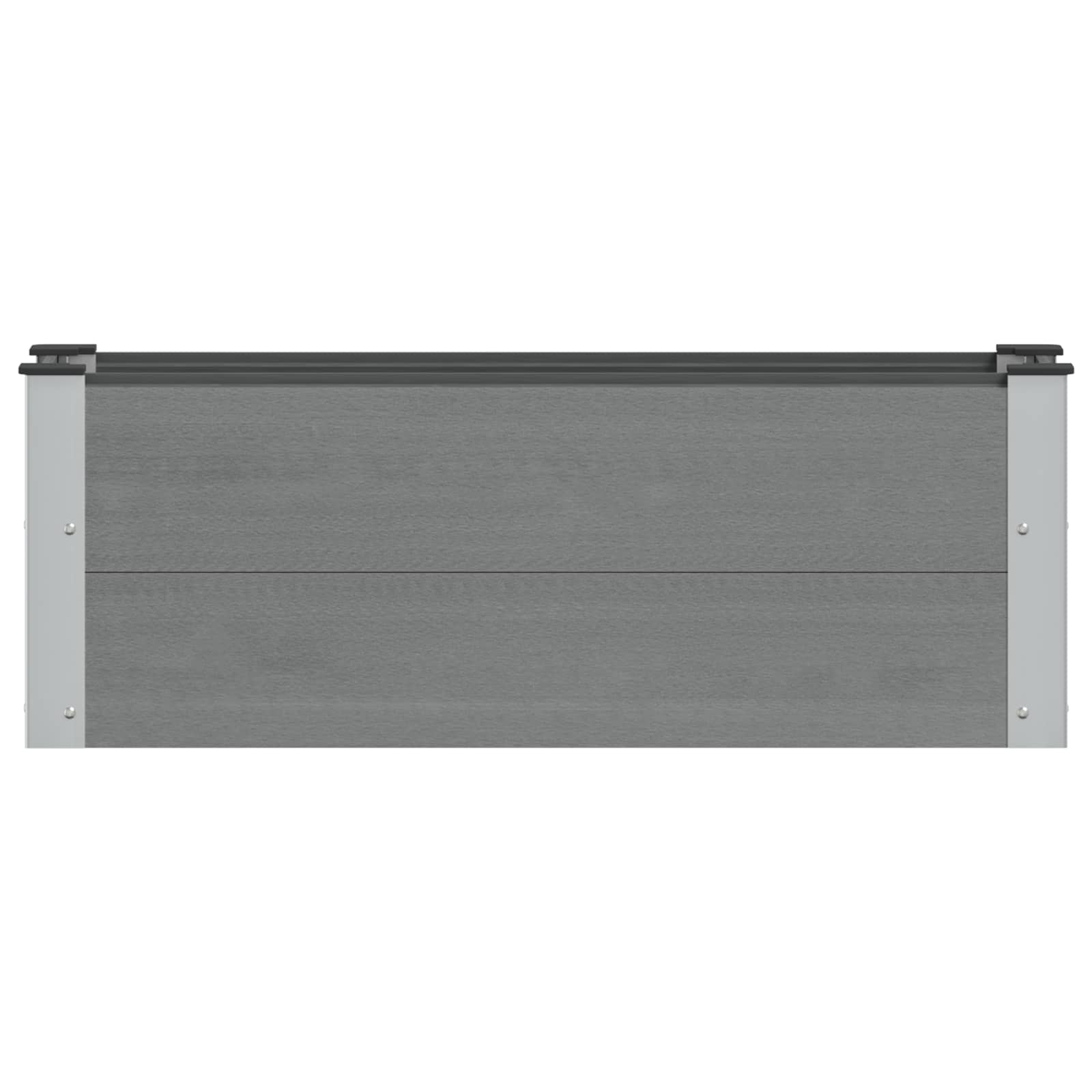 Paaukštinta sodo lova Pilka 100 x 30 36 cm WPC ir aliuminis Paaukštinta sodo lova Pilka 100 x 30 36 cm WPC ir aliuminis - Image 4
