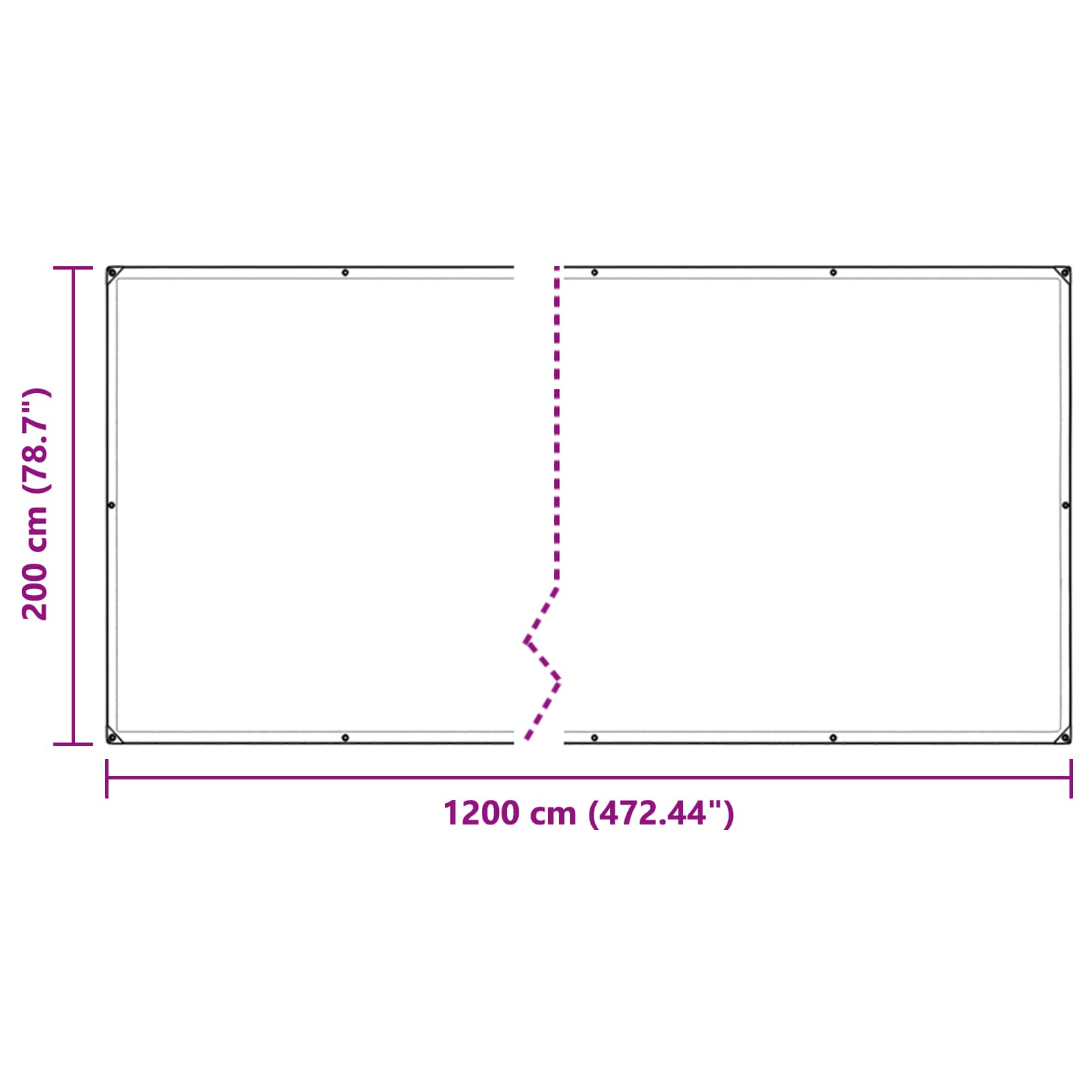 Augalų uždangalas Skaidrus 2 x 12 m PE Augalų uždangalas Skaidrus 2 x 12 m PE