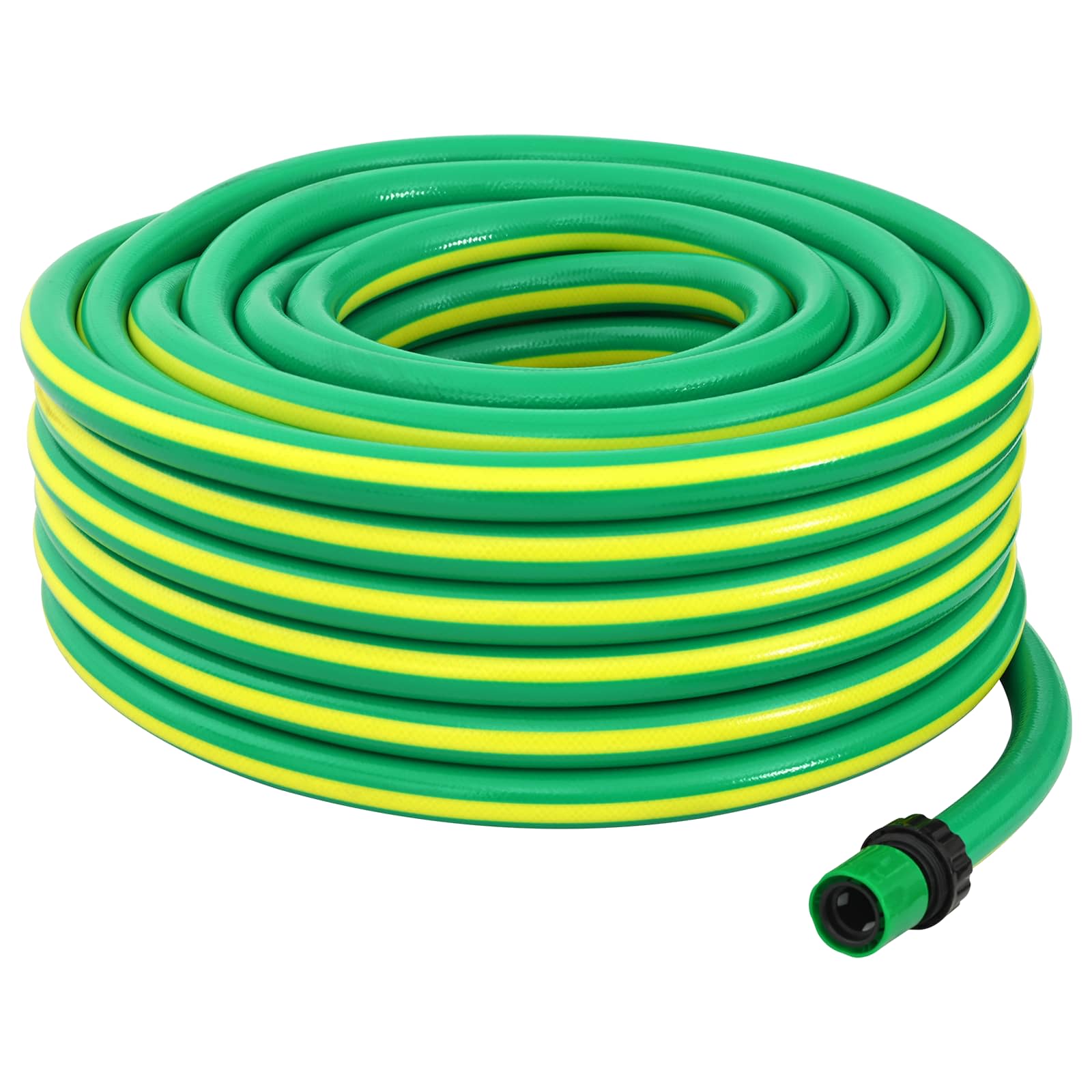 Sodo žarna 5 sluoksnių Žalia ir geltona 19 mm PVC Sodo žarna 5 sluoksnių Žalia ir geltona 19 mm PVC - Image 2