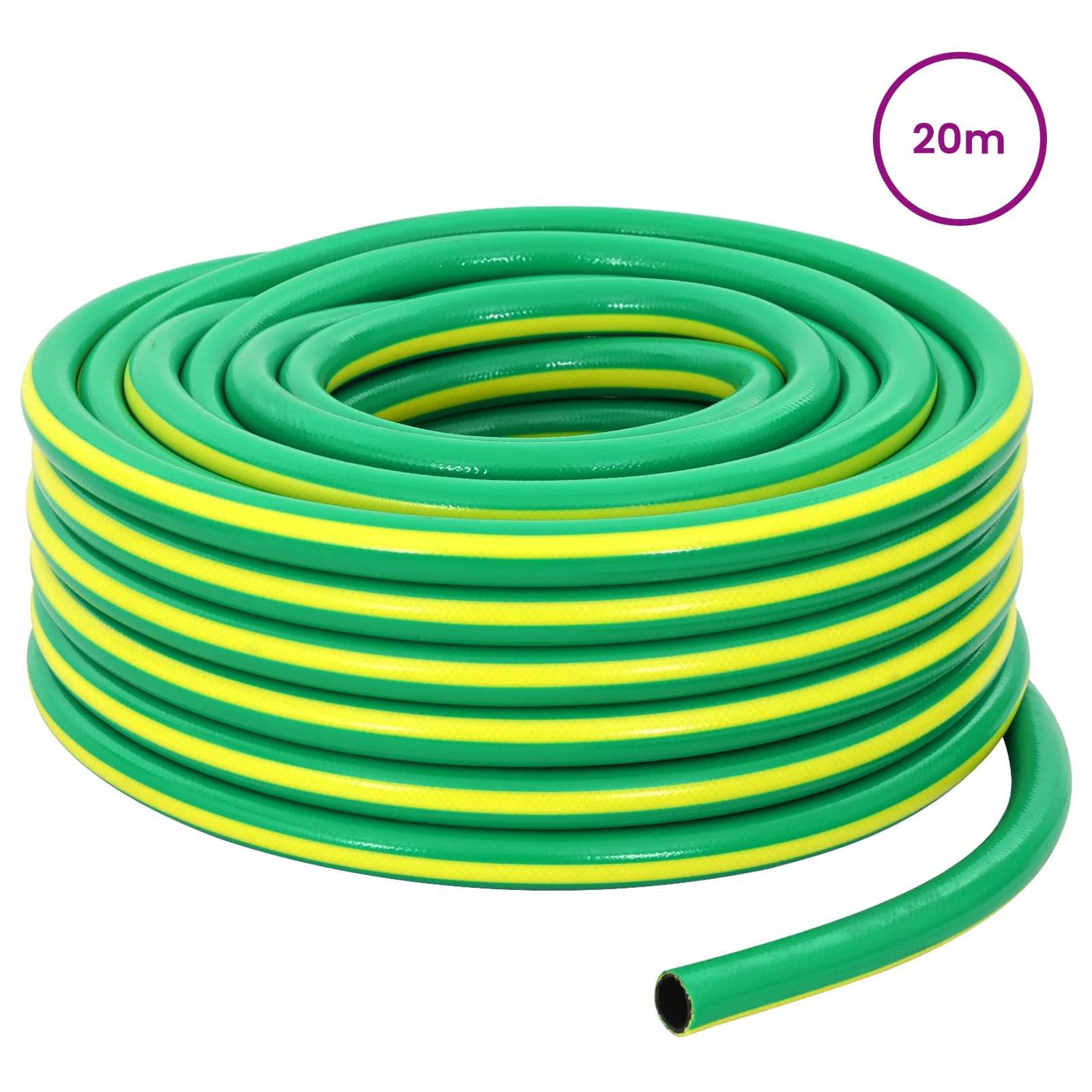 Sodo žarna 5 sluoksnių Žalia ir geltona 25 mm PVC Sodo žarna 5 sluoksnių Žalia ir geltona 25 mm PVC - Image 3