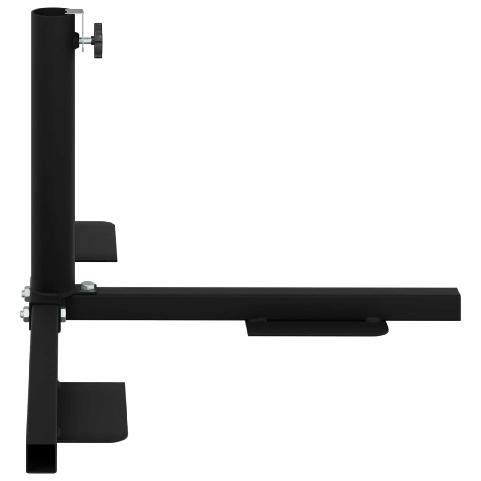 Pusės parasolio bazės rėmas Juoda Plienas for 32-38 mm Pole Pusės parasolio bazės rėmas Juoda Plienas for 32-38 mm Pole - Image 6