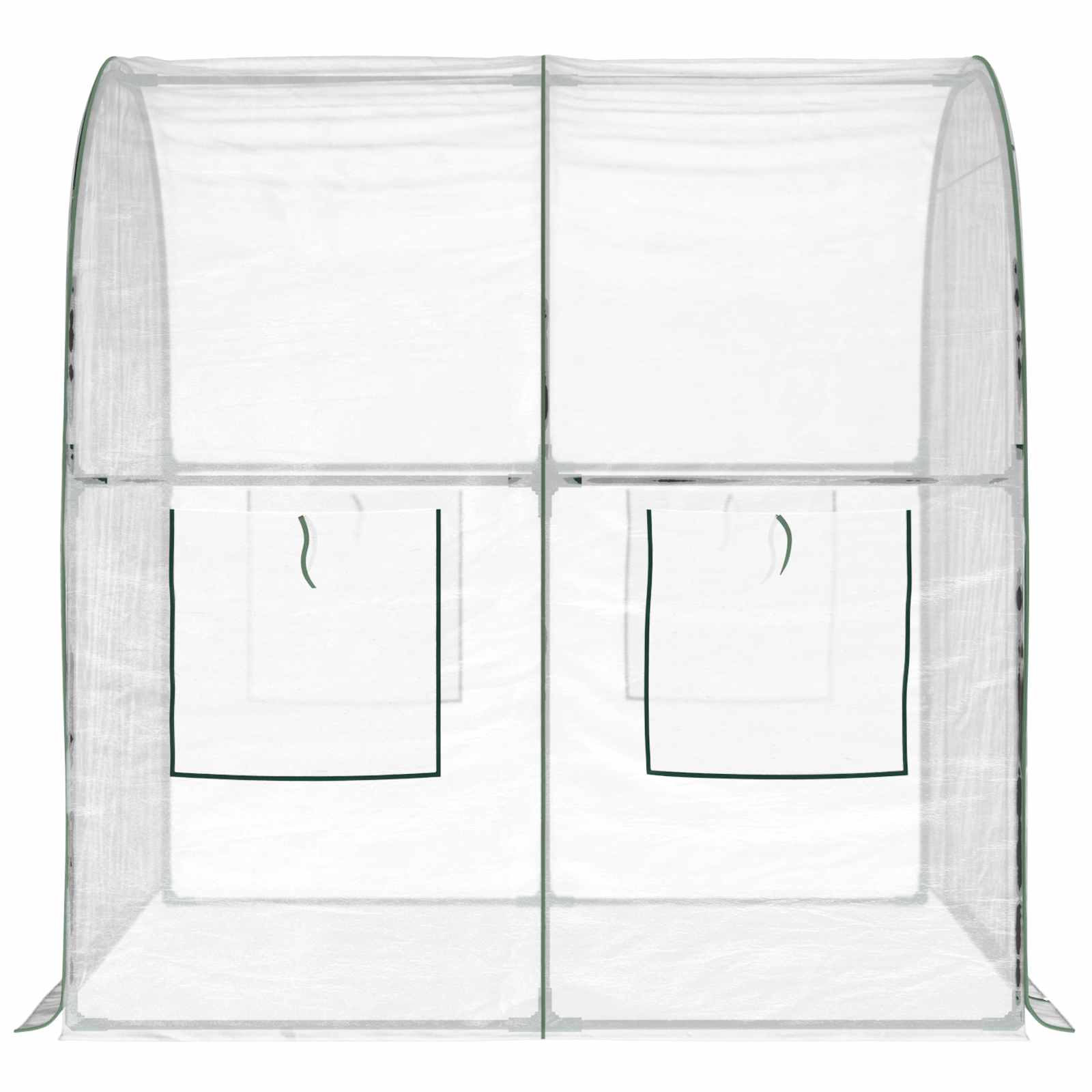 Šiltnamis su rėmu 160 x 200 x 192,5 cm PVC Skaidrus Šiltnamis su rėmu 160 x 200 x 192,5 cm PVC Skaidrus - Image 5