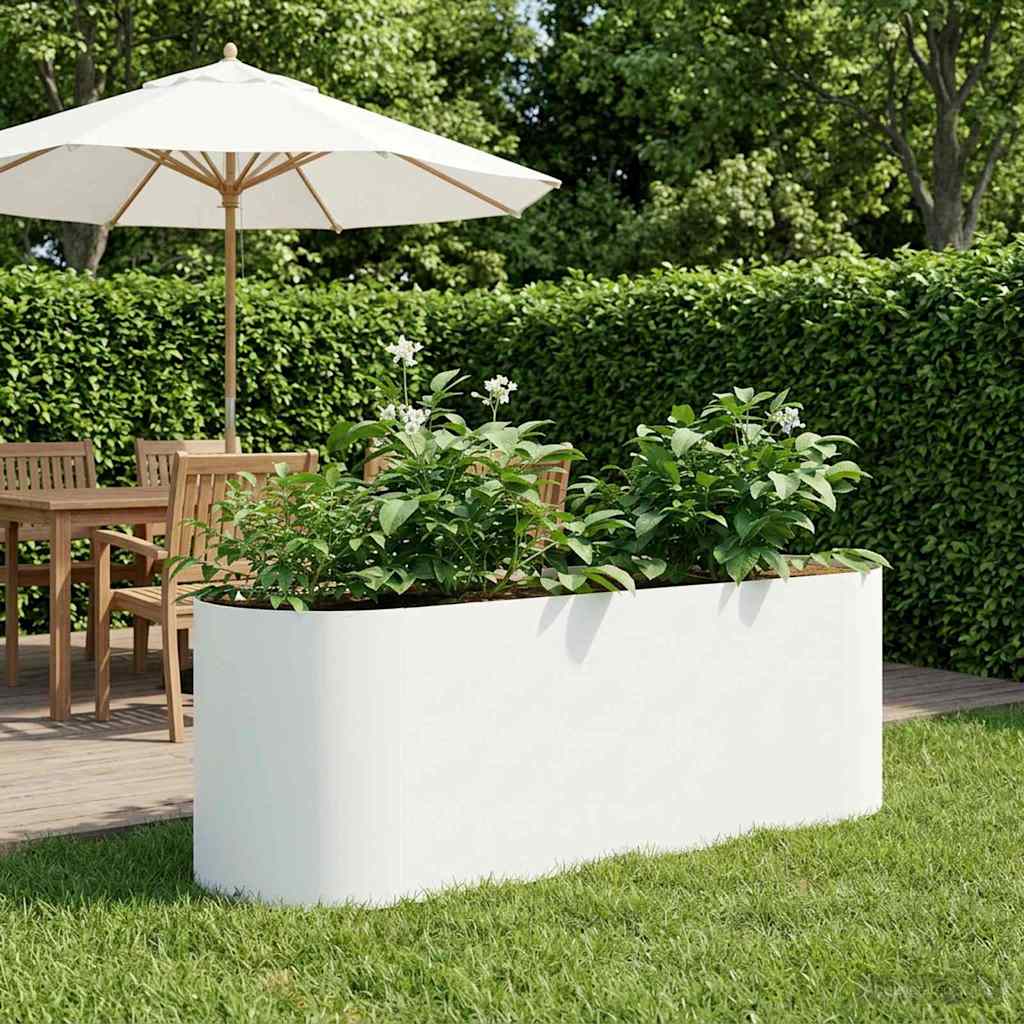 Pakelta sodo lova Balta 120 x 40 x 40 cm Pakelta sodo lova Balta 120 x 40 x 40 cm - Image 2