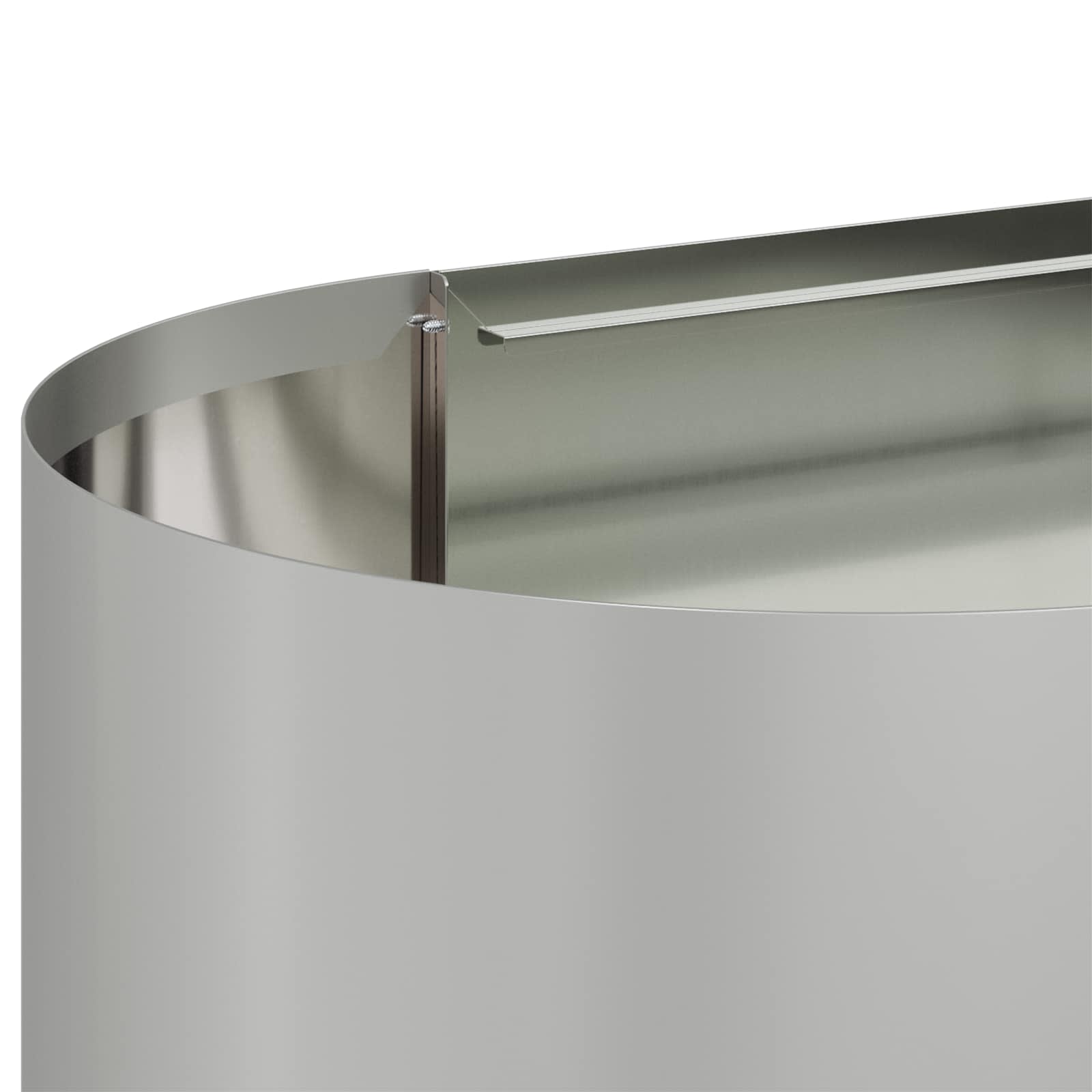 Pakelta sodo lova Galvanizuotas plienas 120 x 40 x 40 cm Pakelta sodo lova Galvanizuotas plienas 120 x 40 x 40 cm - Image 7