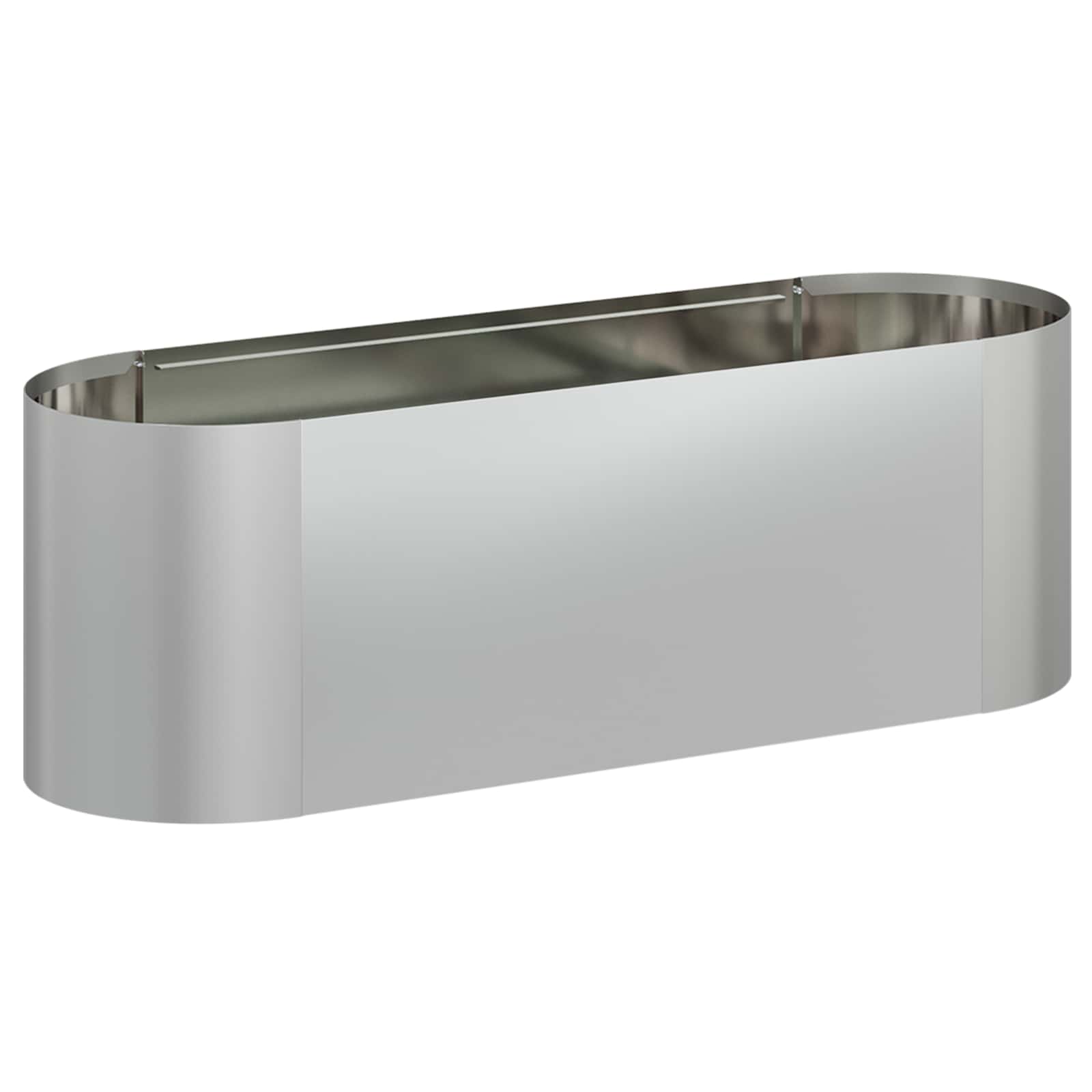 Pakelta sodo lova Galvanizuotas plienas 120 x 40 x 40 cm Pakelta sodo lova Galvanizuotas plienas 120 x 40 x 40 cm - Image 3