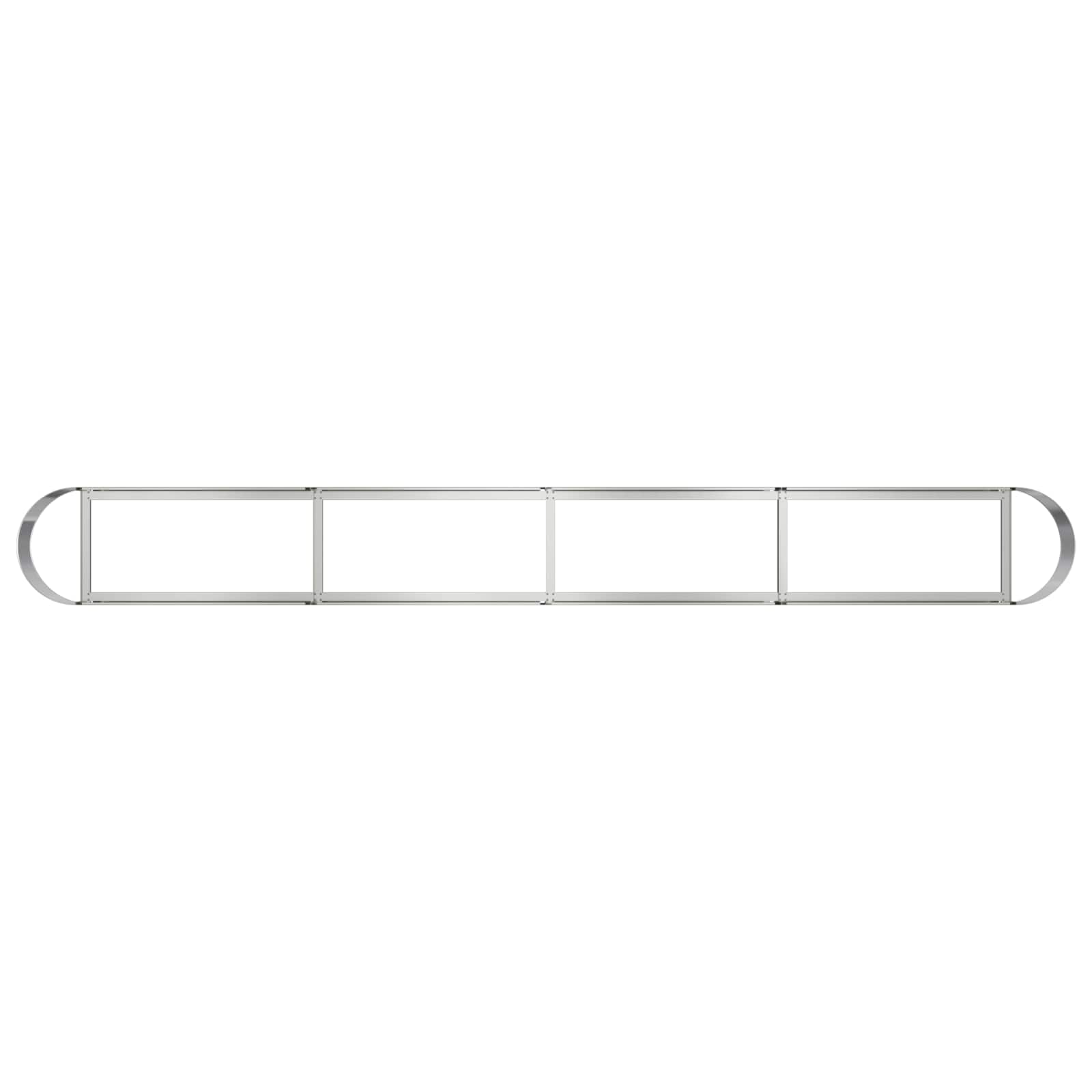Pakelta sodo lova Galvanizuotas plienas 360 x 40 x 40 cm Pakelta sodo lova Galvanizuotas plienas 360 x 40 x 40 cm - Image 6
