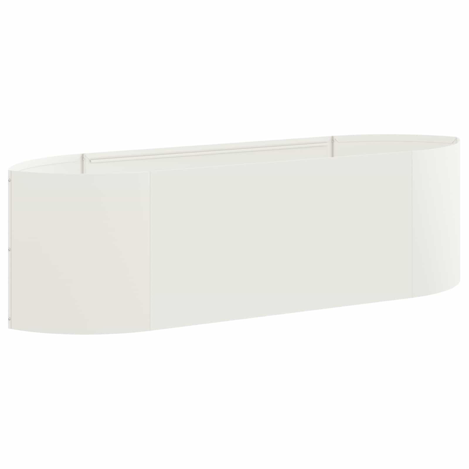 Pakelta sodo lova Balta 140 x 40 x 40 cm Plienas Pakelta sodo lova Balta 140 x 40 x 40 cm Plienas - Image 3