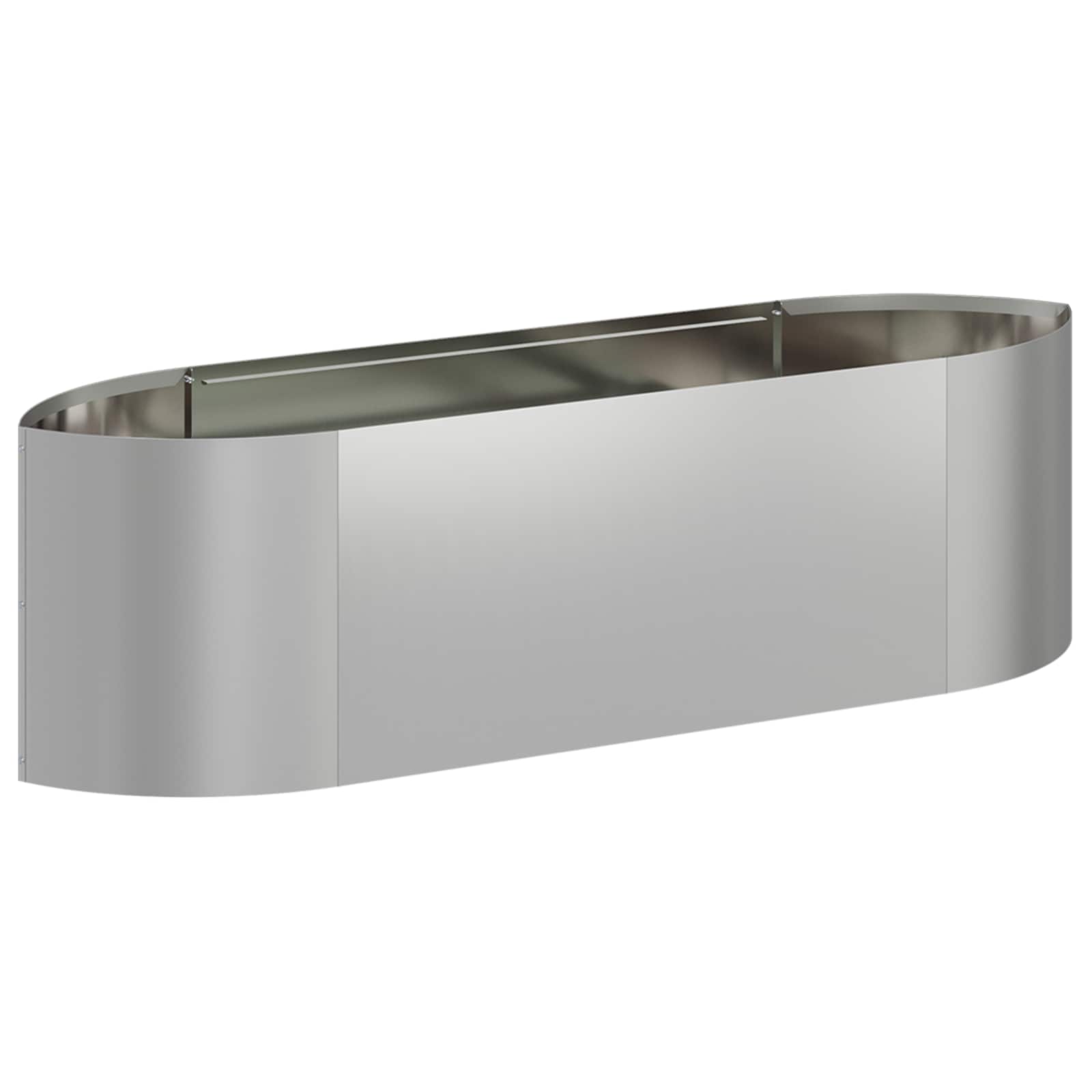 Pakelta sodo lova Galvanizuotas plienas 140 x 40 x 40 cm Pakelta sodo lova Galvanizuotas plienas 140 x 40 x 40 cm - Image 3