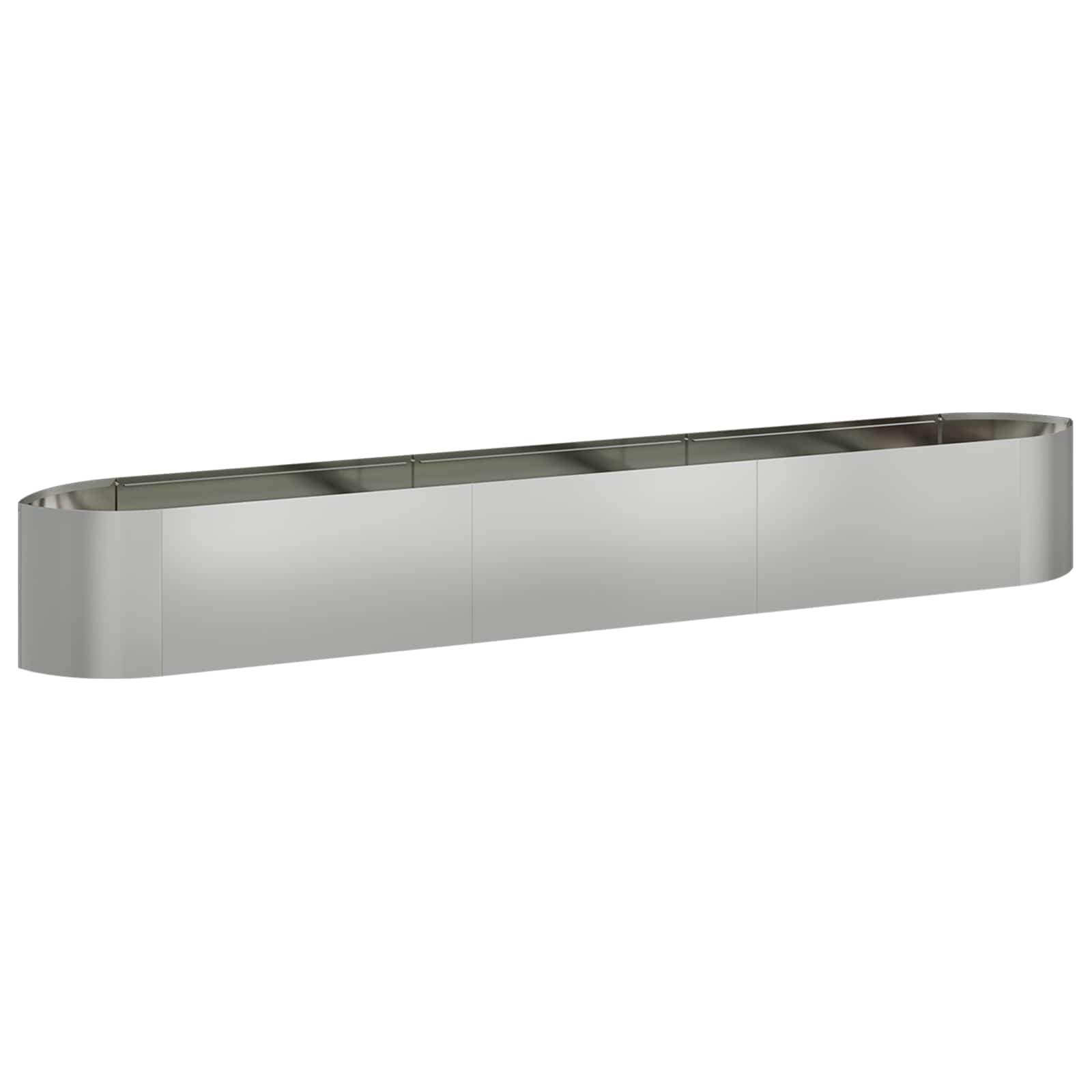 Pakelta sodo lova Galvanizuotas plienas 300 x 40 x 40 cm Pakelta sodo lova Galvanizuotas plienas 300 x 40 x 40 cm - Image 3