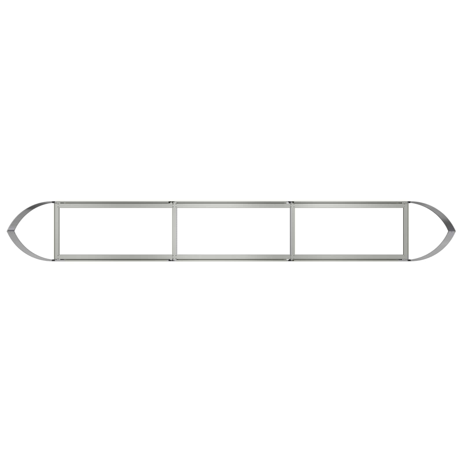 Pakelta sodo lova Galvanizuotas plienas 300 x 40 x 40 cm Pakelta sodo lova Galvanizuotas plienas 300 x 40 x 40 cm - Image 6
