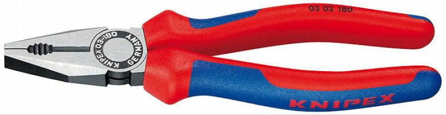 Kombinuotos replės Comfort rankenomis 180mm, Knipex Kombinuotos replės Comfort rankenomis 180mm, Knipex