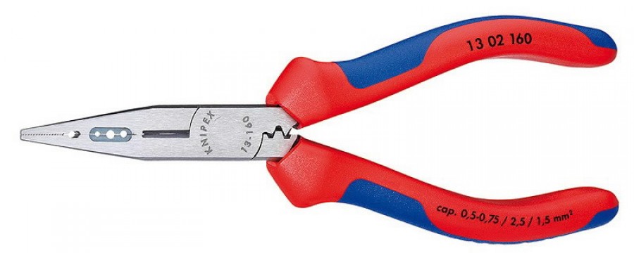 Elektrikų replės 0,5-0,75/1,5/2,5mm2, Knipex Elektrikų replės 0,5-0,75/1,5/2,5mm2, Knipex