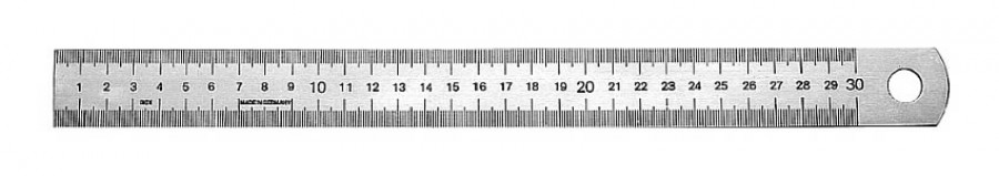 Liniuotė 498, 500x30x1,0mm, Scala Liniuotė 498, 500x30x1,0mm, Scala