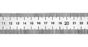 Liniuotė 498, 1000x30x1,0mm, Scala