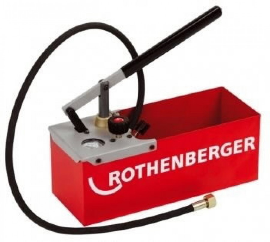 Pompa vamzdyno testavimui rankinė TP 25, 0-25 bar, Rothenberger Pompa vamzdyno testavimui rankinė TP 25, 0-25 bar, Rothenberger