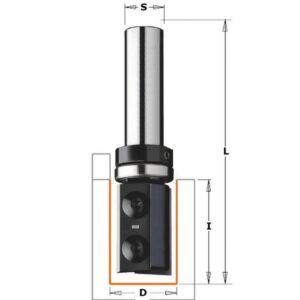 Freza HM S=8 D=19x28,3, CMT