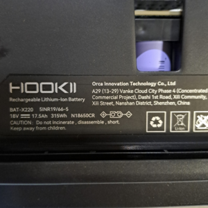 Akumuliatorius 17.5 Ah Hookii Neomow X vejos robotams (HKYFDZBJ000236)