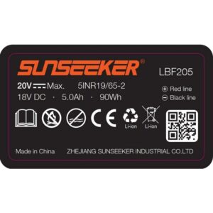 Akumuliatorius 5.0 Ah LBF205 Sunseeker vejos robotams