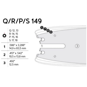 Juosta SpeedMax, .404"/82cm/2,0mm