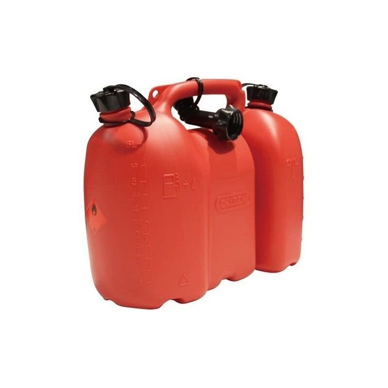 Kombinuotas bakelis kurui ir alyvai Oregon 6+3 l Raudonas Kombinuotas bakelis kurui ir alyvai Oregon 6+3 l Raudonas