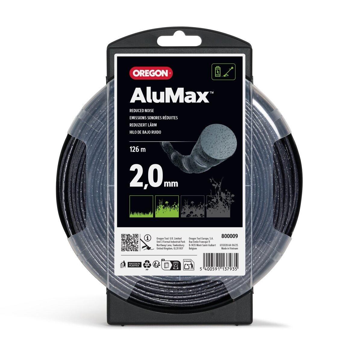 Oregon AluMax pjovimo valas 2,0mm/126m Oregon AluMax pjovimo valas 2,0mm/126m - Image 2