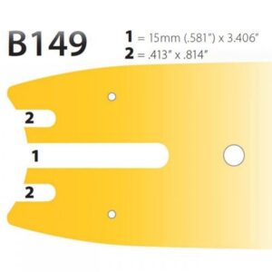 Juosta pjovimo harvaster 2.0MM .404 75CM