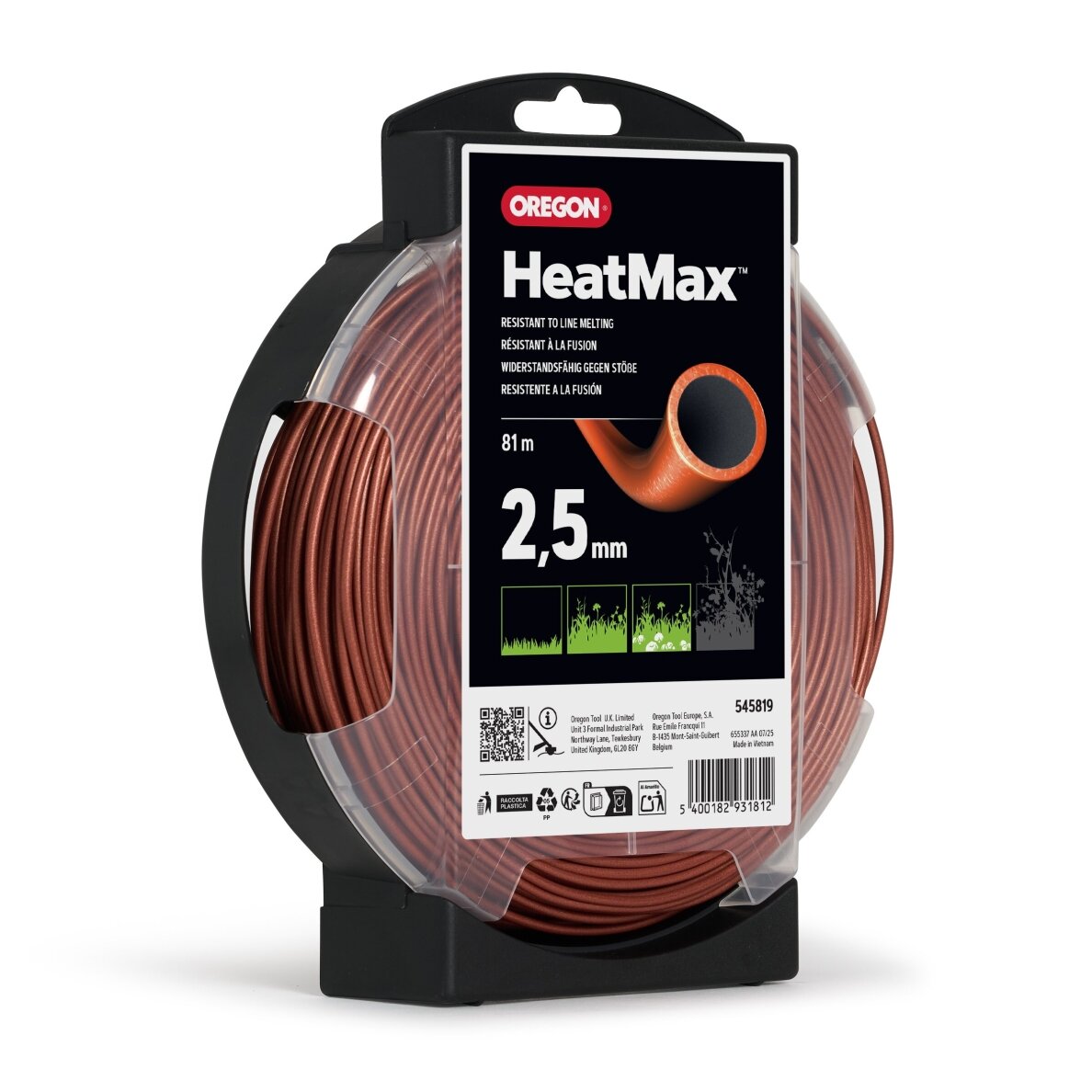 Oregon HeatMax pjovimo valas 2,5mm/81m Oregon HeatMax pjovimo valas 2,5mm/81m - Image 4