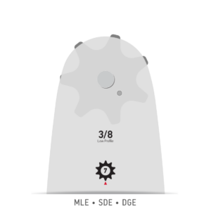 OREGON Single Rivet 3/8"/14"/1,1 mm pjovimo juosta