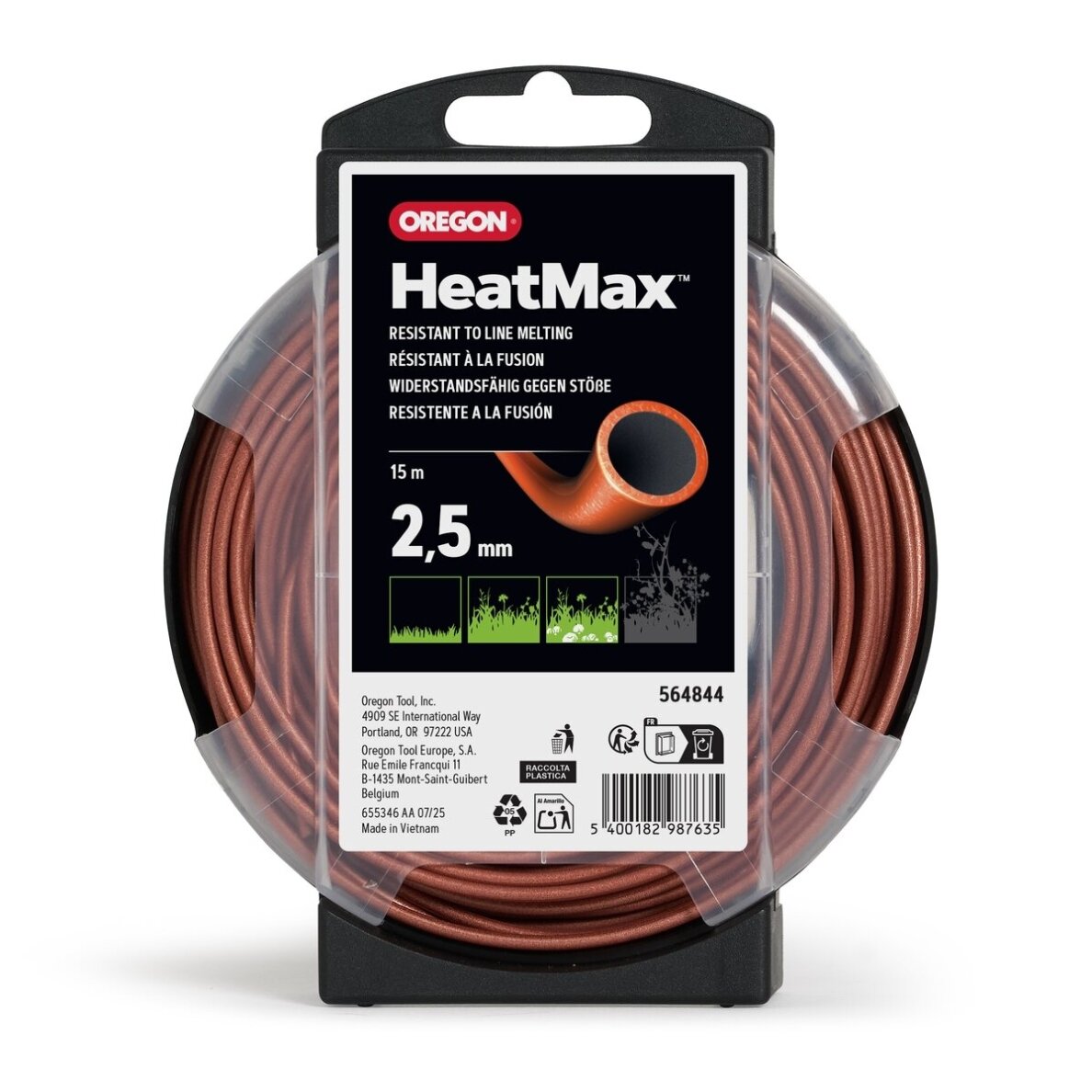 Oregon HeatMAX pjovimo valas 2,5mm/15m Oregon HeatMAX pjovimo valas 2,5mm/15m - Image 2