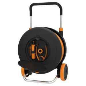 Ritė laistymo su žarna Fiskars M (1/2) 20m Ritė laistymo su žarna Fiskars M (1/2) 20m