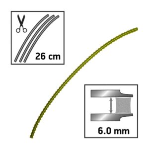 Valas Techni-Blade, 6mm, 50 vnt.