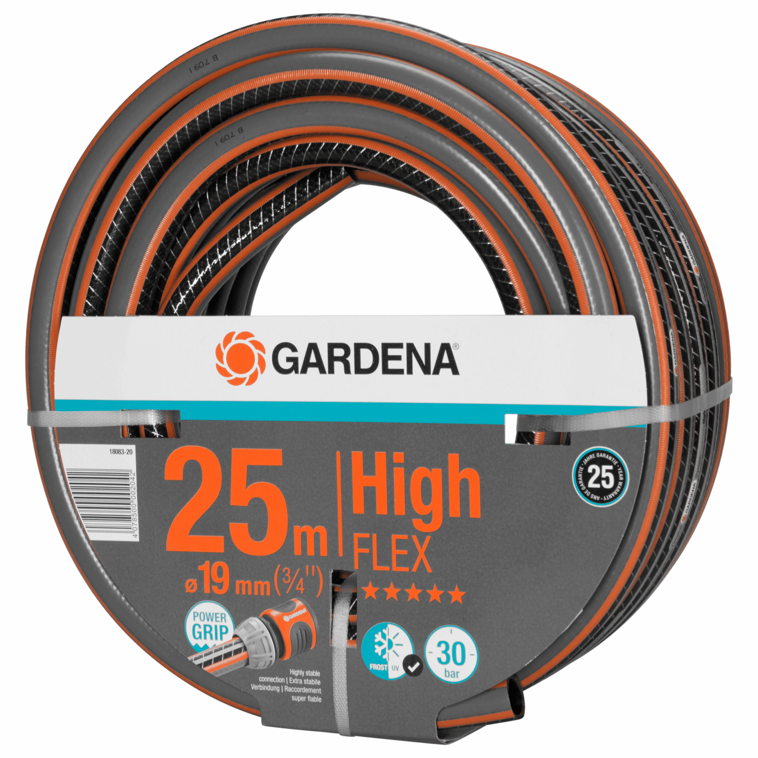 Žarna laistymo Gardena Highflex 19mm 25 m Žarna laistymo Gardena Highflex 19mm 25 m