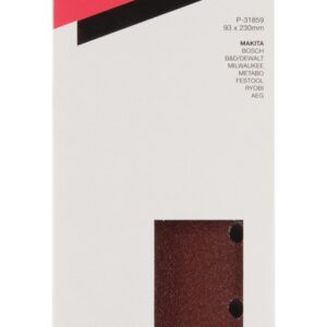 Šlifavimo popierius 93x230mm K80 Makita, (10vnt.)
