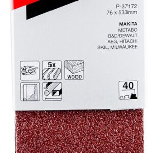 Šlifavimo juosta 76x533 K40 (5vnt.)