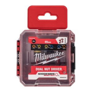 Magnetinių sukimo galvutčių su koteliu komplektas 1/4" Hex 3vnt