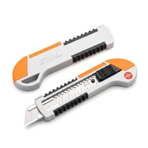 Reklaminis išstumiamas peiliukas su keičiamais ašmenimis "STIHL"